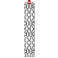 Black And White Intricate Modern Geometric Pattern Large Book Marks