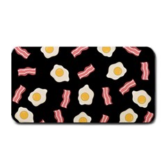 Bacon And Egg Pop Art Pattern Medium Bar Mats by Valentinaart