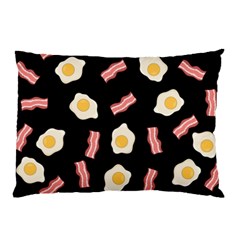 Bacon And Egg Pop Art Pattern Pillow Case (two Sides) by Valentinaart