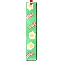 Bacon And Egg Pop Art Pattern Large Book Marks