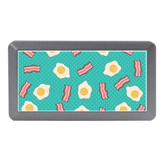 Bacon And Egg Pop Art Pattern Memory Card Reader (mini)