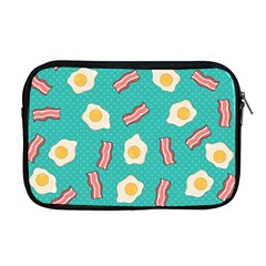 Bacon And Egg Pop Art Pattern Apple Macbook Pro 17  Zipper Case by Valentinaart