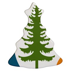 Forest Christmas Tree Spruce Ornament (Christmas Tree) 