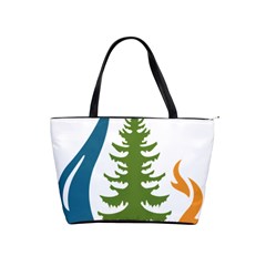 Forest Christmas Tree Spruce Classic Shoulder Handbag by Desi8484