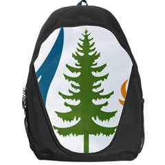 Forest Christmas Tree Spruce Backpack Bag by Desi8484