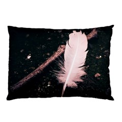 Feather Magic Pillow Case (two Sides) by WensdaiAmbrose