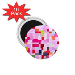 The Framework Paintings Square 1 75  Magnets (10 Pack)  by Pakrebo