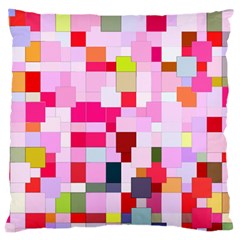 The Framework Paintings Square Large Cushion Case (two Sides) by Pakrebo