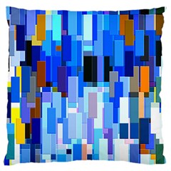 Color Colors Abstract Colorful Large Cushion Case (two Sides) by Pakrebo