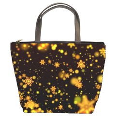 Background Black Blur Colorful Bucket Bag by Pakrebo