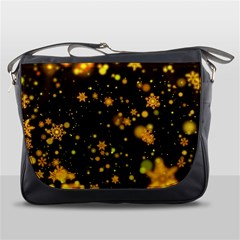 Background Black Blur Colorful Messenger Bag by Pakrebo