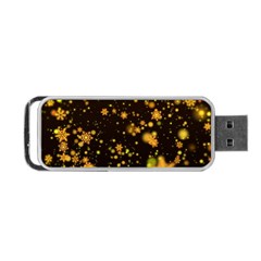 Background Black Blur Colorful Portable Usb Flash (one Side) by Pakrebo