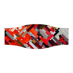 Maze Mazes Fabric Fabrics Color Stretchable Headband by Pakrebo