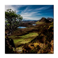 Landscape Quairaing Scotland Face Towel