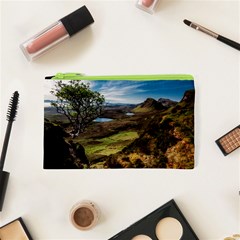 Landscape Quairaing Scotland Cosmetic Bag (xs) by Pakrebo