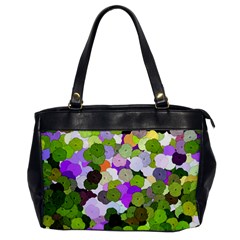 Art Flower Flowers Fabric Fabrics Oversize Office Handbag by Pakrebo