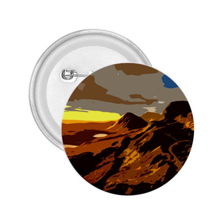 Scotland Monti Mountains Mountain 2.25  Buttons