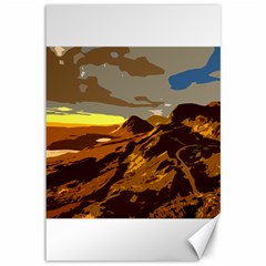 Scotland Monti Mountains Mountain Canvas 12  X 18  by Pakrebo