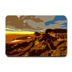 Scotland Monti Mountains Mountain Small Doormat  by Pakrebo