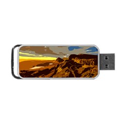 Scotland Monti Mountains Mountain Portable Usb Flash (two Sides) by Pakrebo