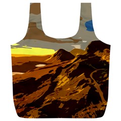 Scotland Monti Mountains Mountain Full Print Recycle Bag (xl) by Pakrebo