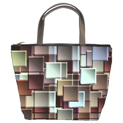 Texture Artwork Mural Murals Art Bucket Bag by Pakrebo