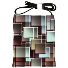 Texture Artwork Mural Murals Art Shoulder Sling Bag by Pakrebo