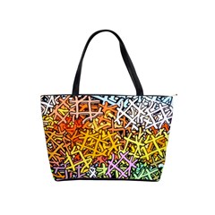 Color Colors Network Networks Classic Shoulder Handbag by Pakrebo