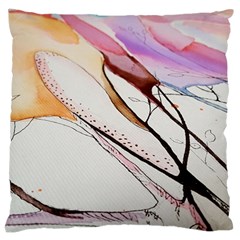 Art Painting Abstract Canvas Large Cushion Case (one Side) by Pakrebo