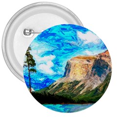 Painting Paintings Mountain 3  Buttons by Pakrebo