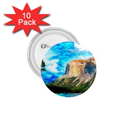 Painting Paintings Mountain 1 75  Buttons (10 Pack) by Pakrebo