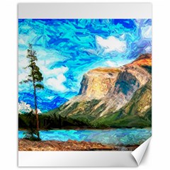 Painting Paintings Mountain Canvas 16  X 20  by Pakrebo