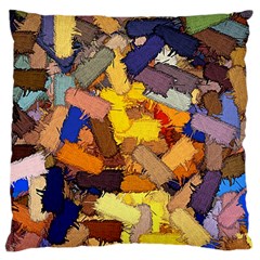 Texture Painting Plot Graffiti Large Cushion Case (one Side) by Pakrebo