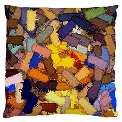 Texture Painting Plot Graffiti Standard Flano Cushion Case (one Side) by Pakrebo