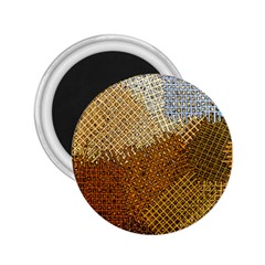 Color Colors Abstract Yellow Brown 2 25  Magnets by Pakrebo