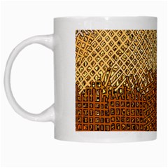 Color Colors Abstract Yellow Brown White Mugs by Pakrebo