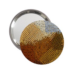 Color Colors Abstract Yellow Brown 2 25  Handbag Mirrors by Pakrebo