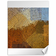 Color Colors Abstract Yellow Brown Canvas 36  X 48  by Pakrebo