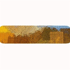 Color Colors Abstract Yellow Brown Large Bar Mats by Pakrebo