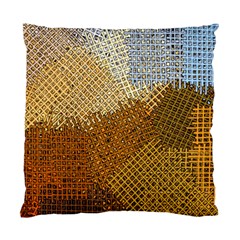 Color Colors Abstract Yellow Brown Standard Cushion Case (two Sides) by Pakrebo