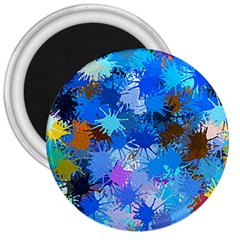 Color Colors Abstract Colorful 3  Magnets by Pakrebo