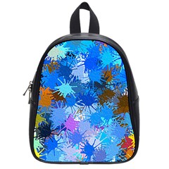 Color Colors Abstract Colorful School Bag (small) by Pakrebo