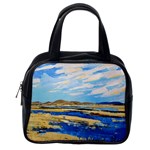 The Landscape Water Blue Painting Classic Handbag (One Side) Front