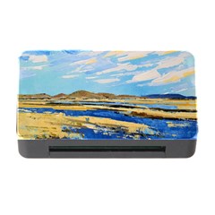 The Landscape Water Blue Painting Memory Card Reader With Cf by Pakrebo