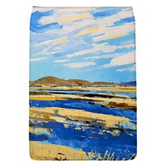 The Landscape Water Blue Painting Removable Flap Cover (s) by Pakrebo