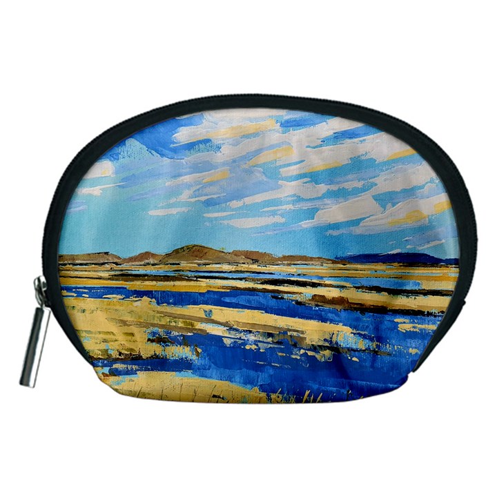 The Landscape Water Blue Painting Accessory Pouch (Medium)