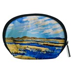 The Landscape Water Blue Painting Accessory Pouch (Medium) Back