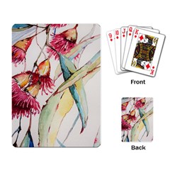 Plant Nature Flowers Foliage Playing Cards Single Design by Pakrebo