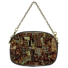 New York City Skyscrapers Chain Purse (two Sides) by Pakrebo