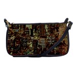 New York City Skyscrapers Shoulder Clutch Bag Front